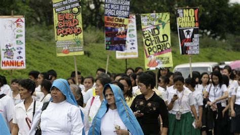 The Philippines is a global hub for child pornography .